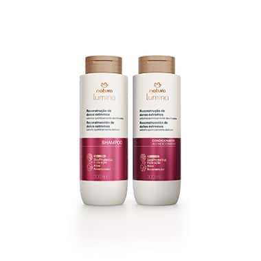 Kit Natura Lumina Reconstrucao sh e Cond